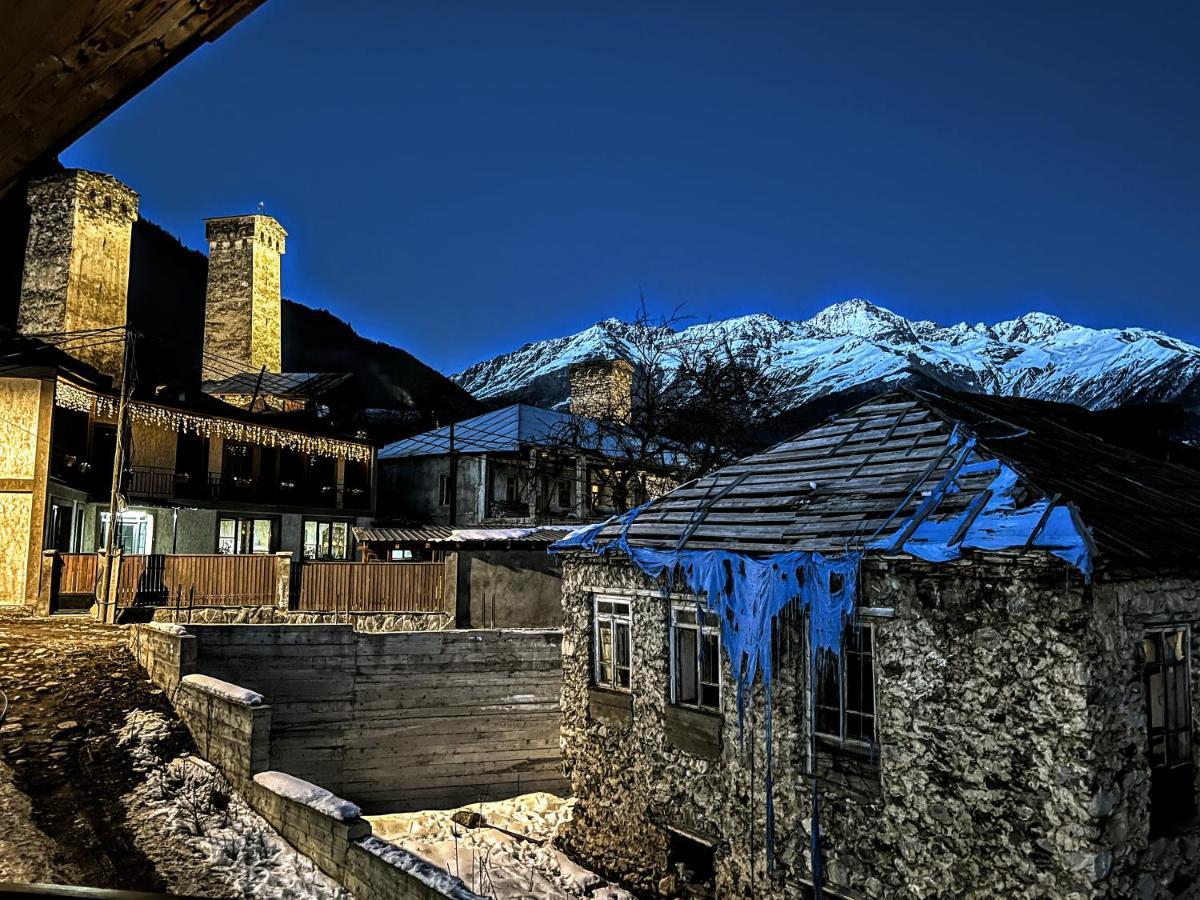 Hotel Eden Mestia Bagian luar foto