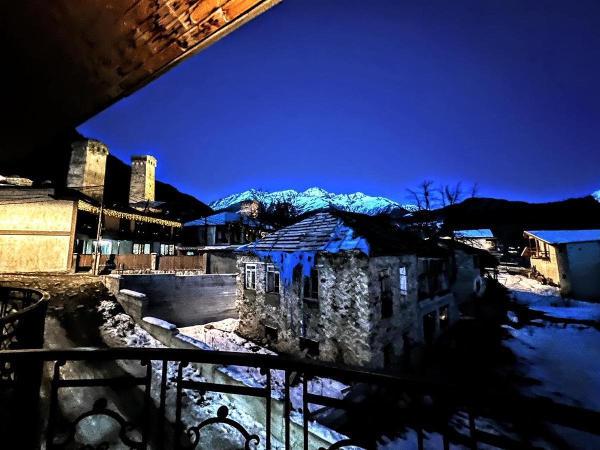 Hotel Eden Mestia Bagian luar foto